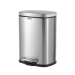 Casa Modena 5L Silver Pedal Bin – KB7713-5LS