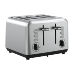 Swan Townhouse Stainless-Steel Silver 4 Slice Toaster – STH4S