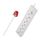 Switched 12-Way High Surge Multiplug 0.5m (White) – SWD-9512-05-WT